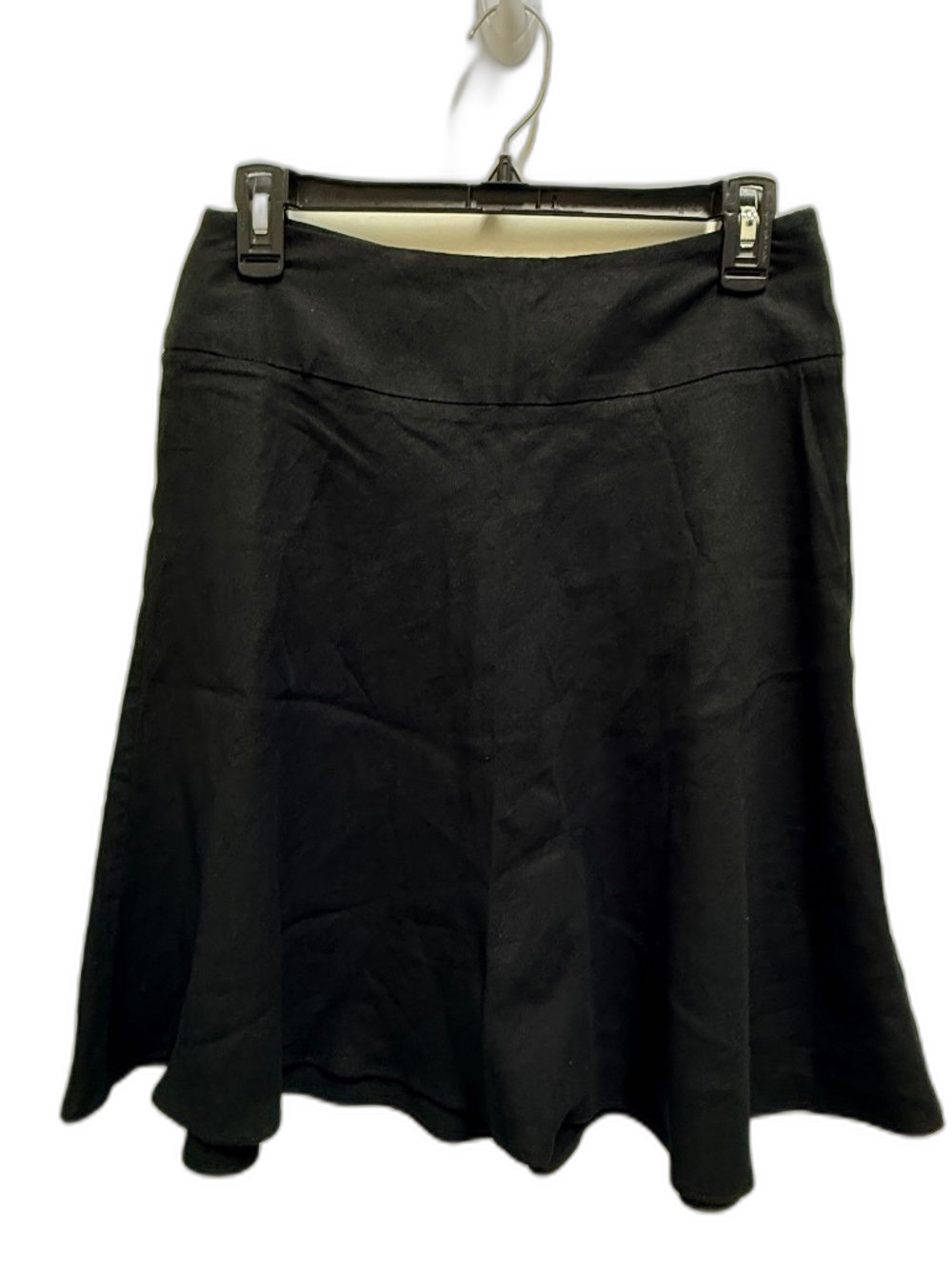 Susana Monaco Black Linen Skirt
